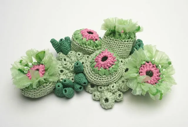 Gorgeous Plastic Sea Creatures Crocheted By Helle Jorgensen