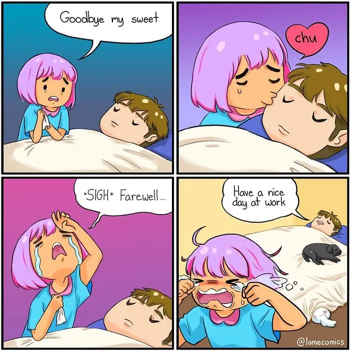 40 Relatable Slice-Of-Life Comics By Lome