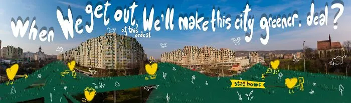 We Gave Local Illustrators Our Pictures Of The Empty City And Asked Them To Add Their Own Touch (24 Pics)