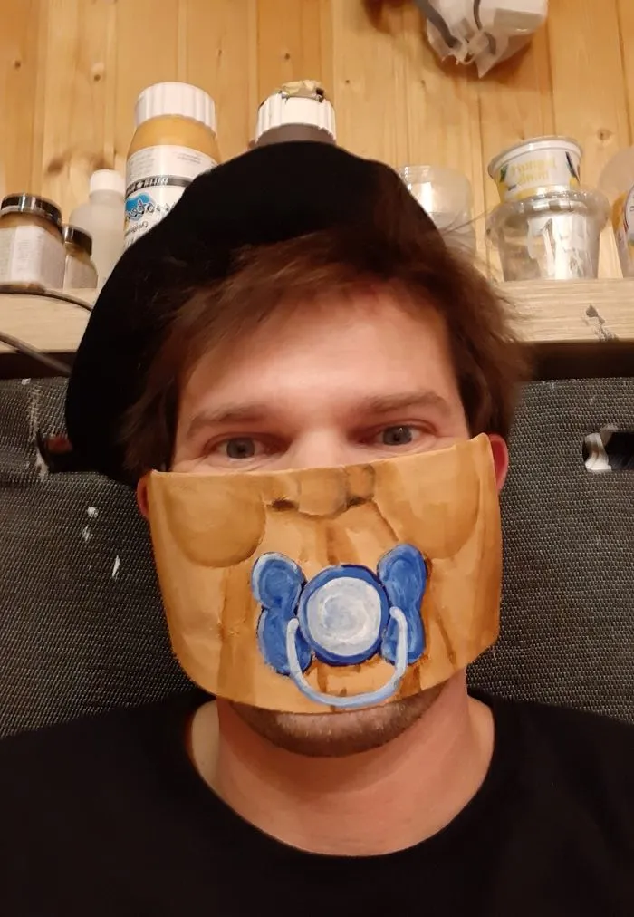 This Artist Keeps Himself And Others Entertained By Creating Unconventional Face Masks (37 Pics)