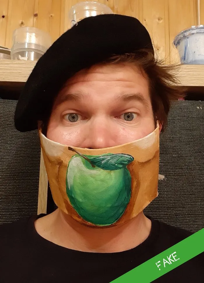 This Artist Keeps Himself And Others Entertained By Creating Unconventional Face Masks (37 Pics)