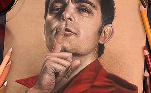 Filipino Artist Drew Money Heist's Characters And Went Viral After One Of The Actresses Posted His Fan Art On Instagram
