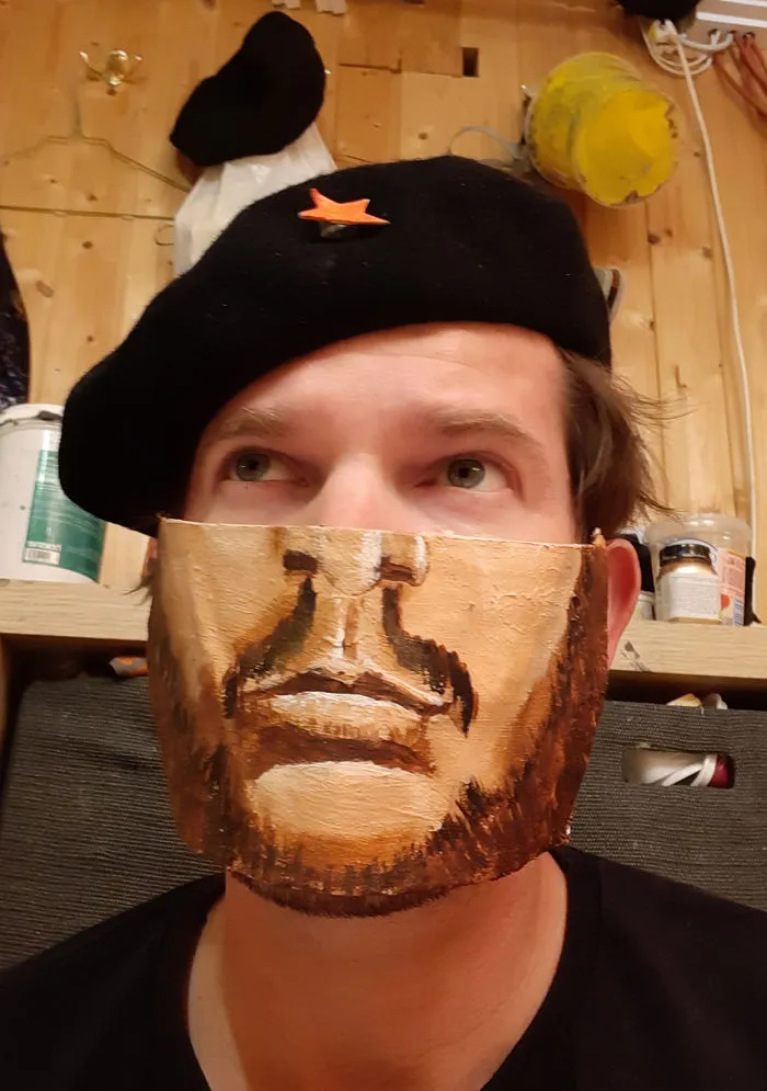 This Artist Keeps Himself And Others Entertained By Creating Unconventional Face Masks (37 Pics)