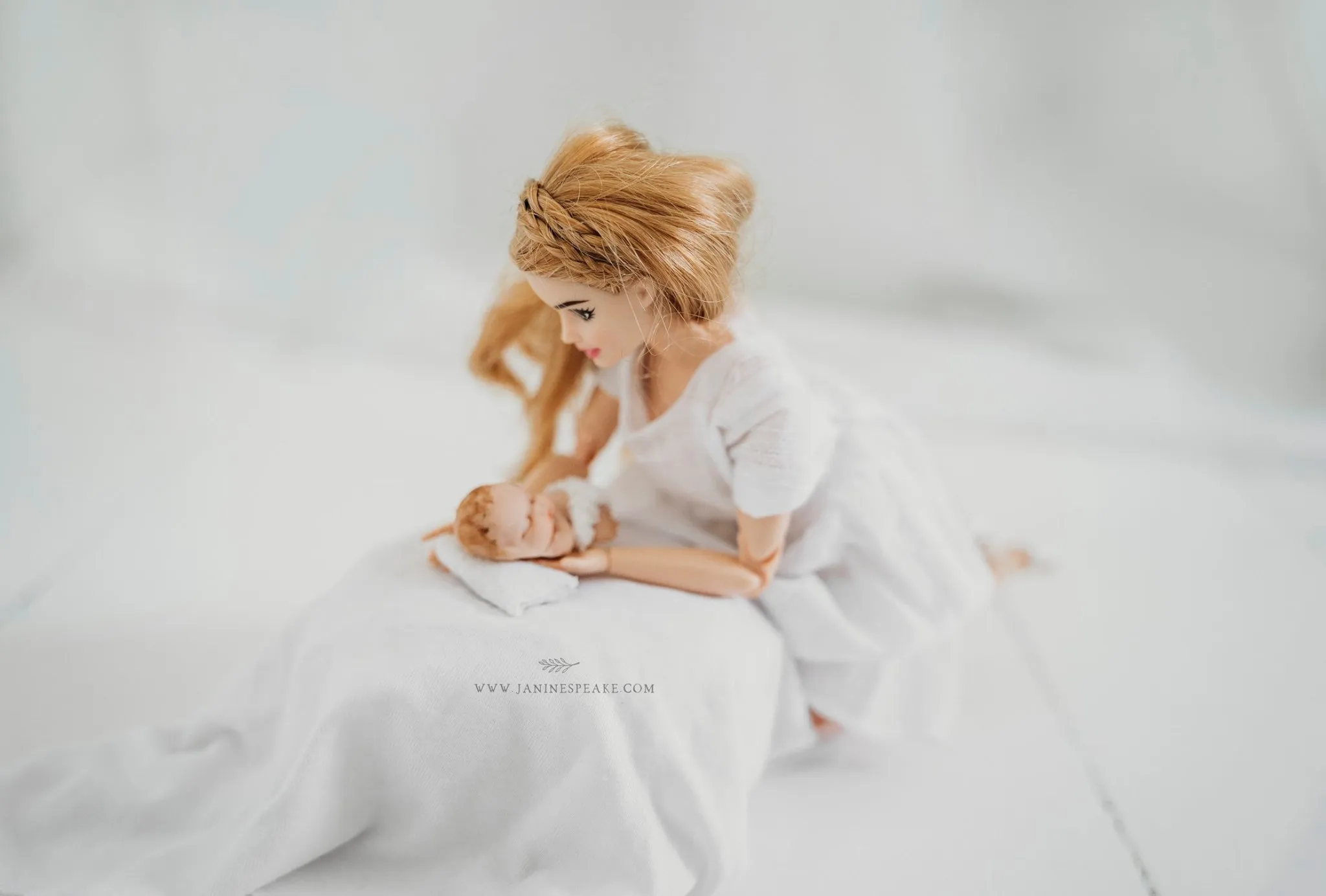 Barbie And Ken's Newborn Photoshoot