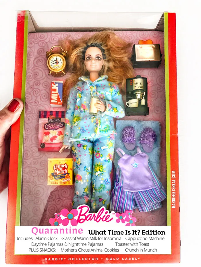 Quarantine Barbie  What Time Is It? Edition