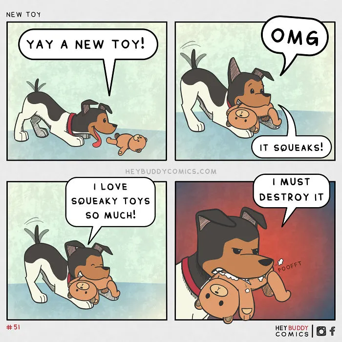 My Comics Are Inspired By My Dog And Most Dog Owners Will Relate To Them (34 New Pics)