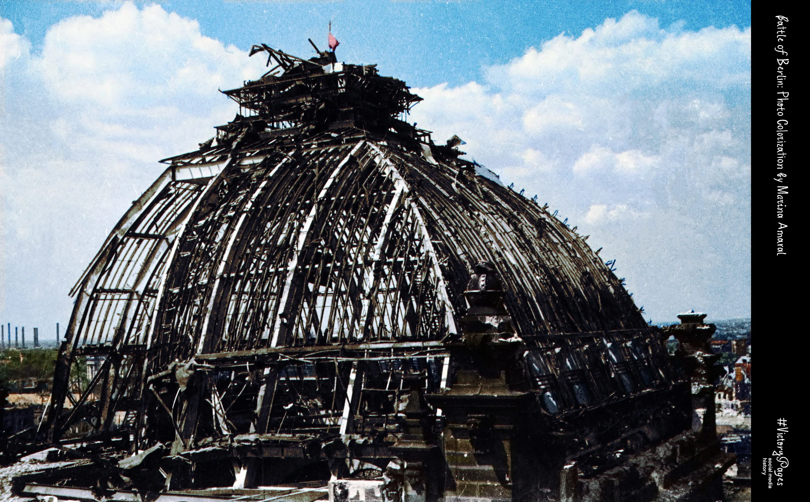 Brazilian Artist Marina Amaral Works Colorizing Magic On Poignant Footage Of Wwii