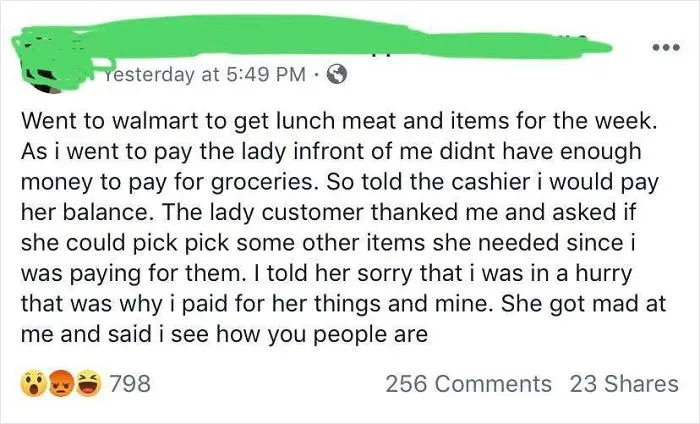Cb At Walmart Wants To Add Groceries.