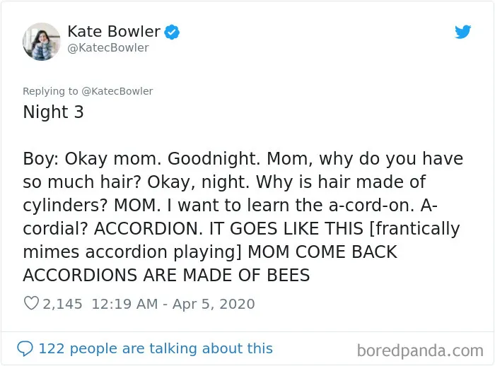 Mom Shares 29 Hilarious Things Her 6 Y.O. Says To Stall Her From Leaving His Room At Bedtime