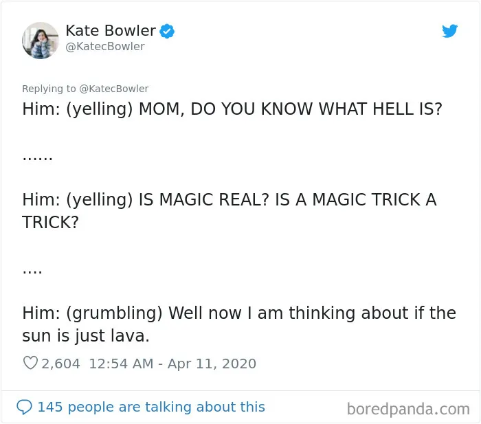 Mom Shares 29 Hilarious Things Her 6 Y.O. Says To Stall Her From Leaving His Room At Bedtime