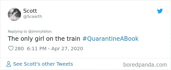 30 People Hilariously Respond To Jimmy Fallon’s ‘Quarantine A Book’ Challenge