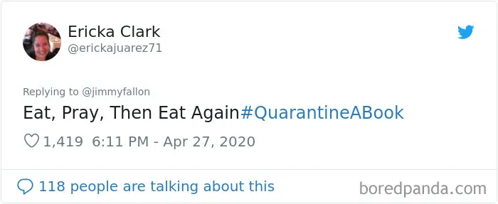 30 People Hilariously Respond To Jimmy Fallon’s ‘Quarantine A Book’ Challenge