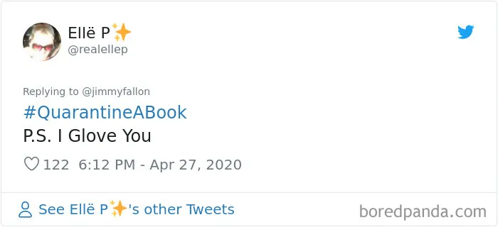 30 People Hilariously Respond To Jimmy Fallon’s ‘Quarantine A Book’ Challenge