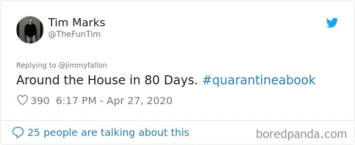 30 People Hilariously Respond To Jimmy Fallon’s ‘Quarantine A Book’ Challenge