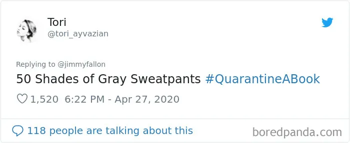 30 People Hilariously Respond To Jimmy Fallon’s ‘Quarantine A Book’ Challenge