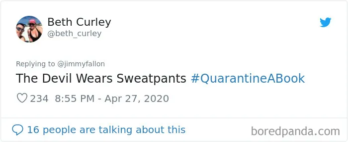 30 People Hilariously Respond To Jimmy Fallon’s ‘Quarantine A Book’ Challenge