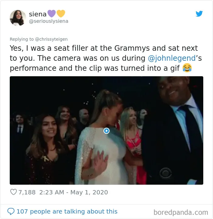 30 People Share Their "1 Minute Of Fame" Stories In Response To Chrissy Teigen's Tweet