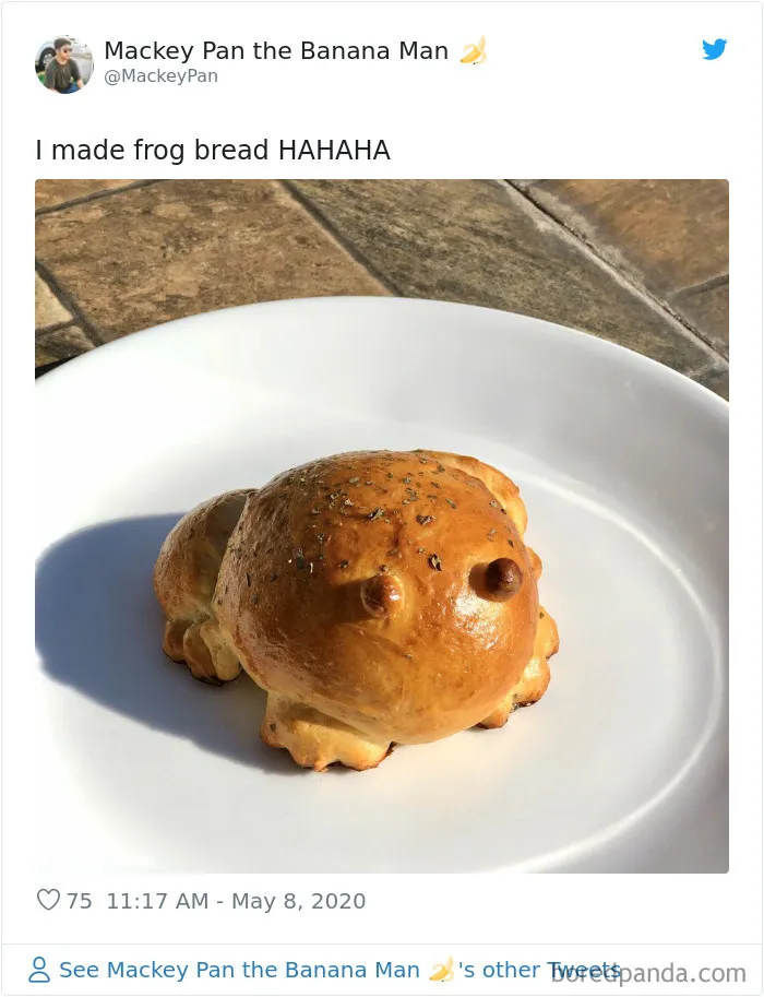 30 People Share Their Attempts At The Latest Trend - Baking Frog Bread