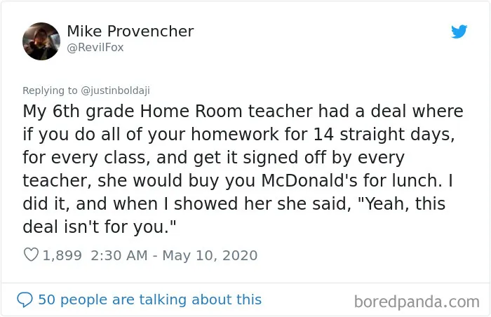People Share Stories About Jerk Teachers That "Radicalized" Them In Their Youth (30 Tweets)