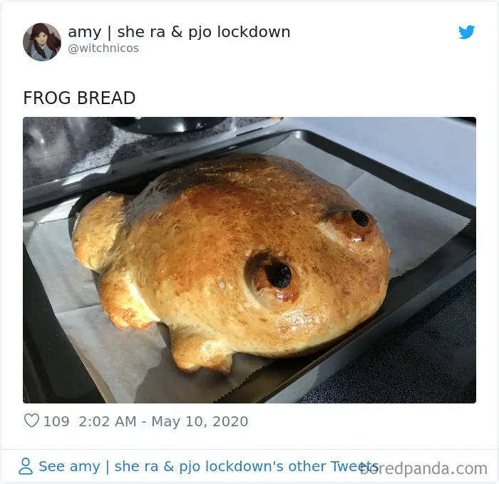30 People Share Their Attempts At The Latest Trend - Baking Frog Bread