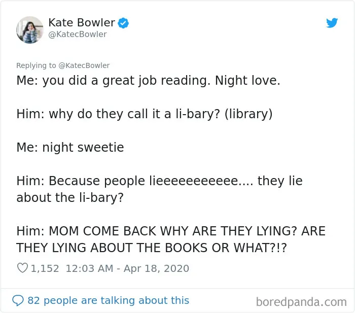 Mom Shares 29 Hilarious Things Her 6 Y.O. Says To Stall Her From Leaving His Room At Bedtime
