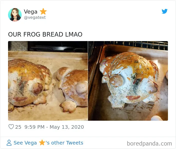 30 People Share Their Attempts At The Latest Trend - Baking Frog Bread