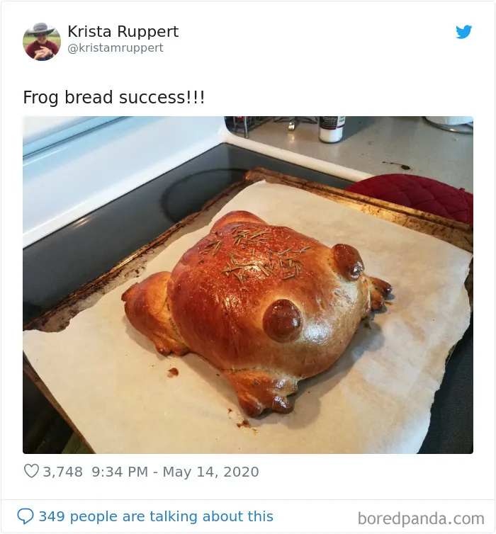 30 People Share Their Attempts At The Latest Trend - Baking Frog Bread