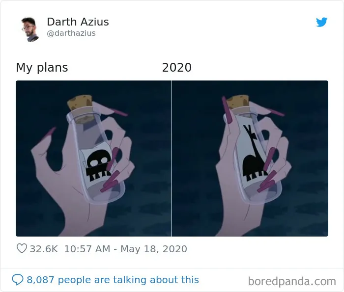 People Make Hilarious "My Plans vs. 2020" Memes And Here Are 30 Of Them