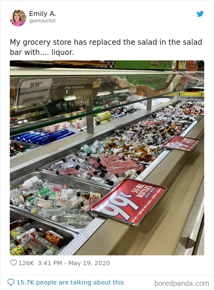 Liquor Salad Bar