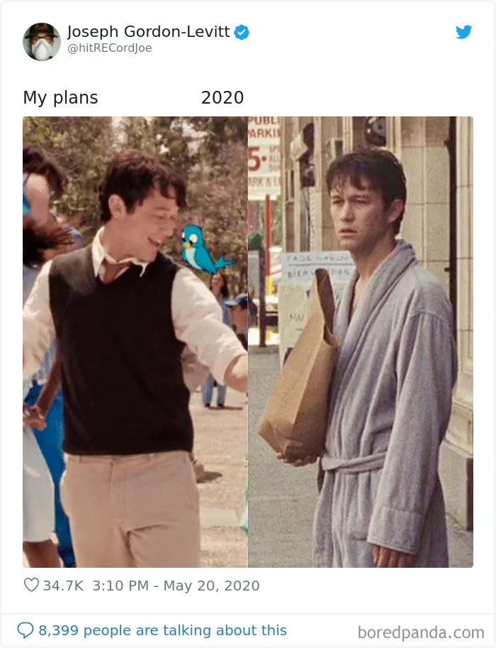 People Make Hilarious "My Plans vs. 2020" Memes And Here Are 30 Of Them