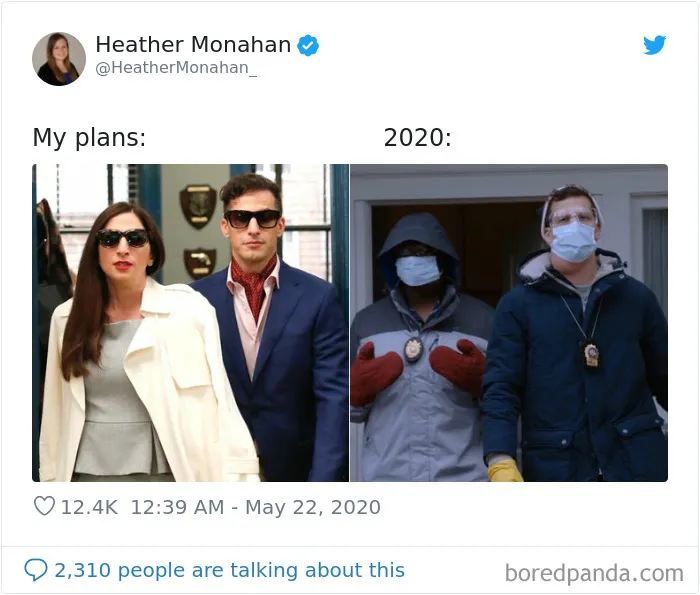 People Make Hilarious "My Plans vs. 2020" Memes And Here Are 30 Of Them