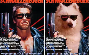 I Wanted To Spread Some Positivity So I Replaced Actors In Famous Movie Scenes With My Dogs (13 Pics)