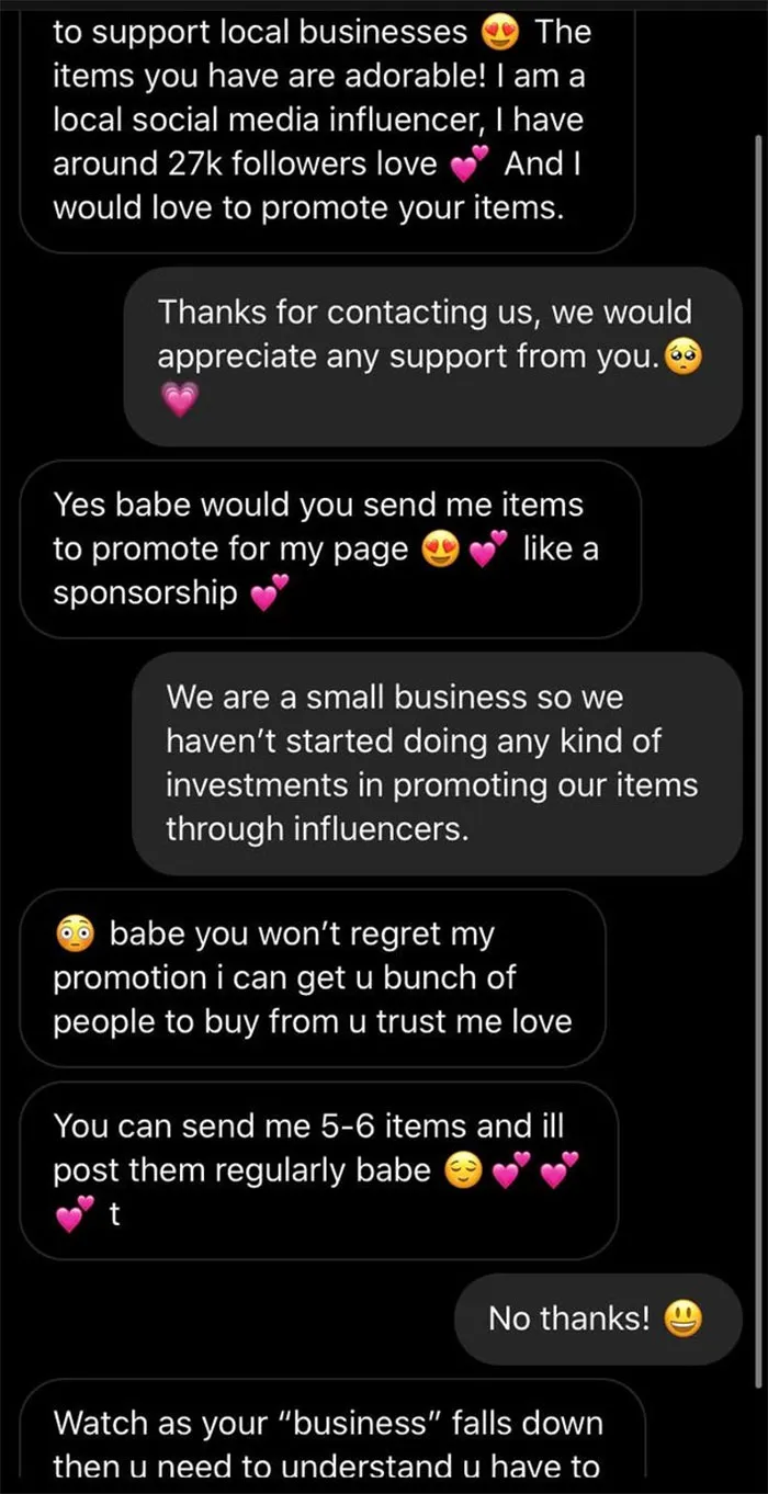 Choosing Beggars 