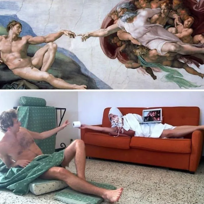 People Are Recreating Paintings In This Dutch Instagram Account And Here Are 30 Of The Best Ones