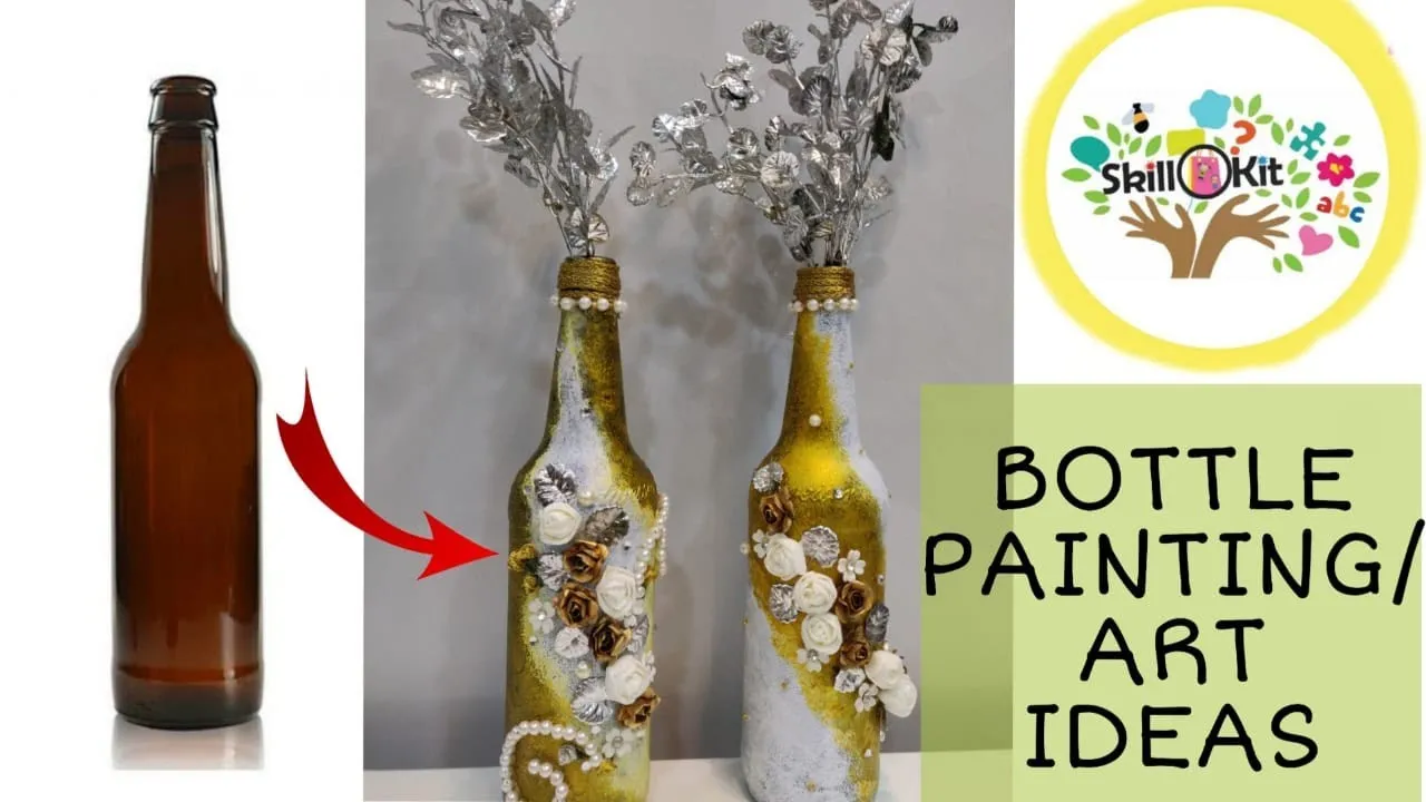 Easy Bottle Art By Skillokit