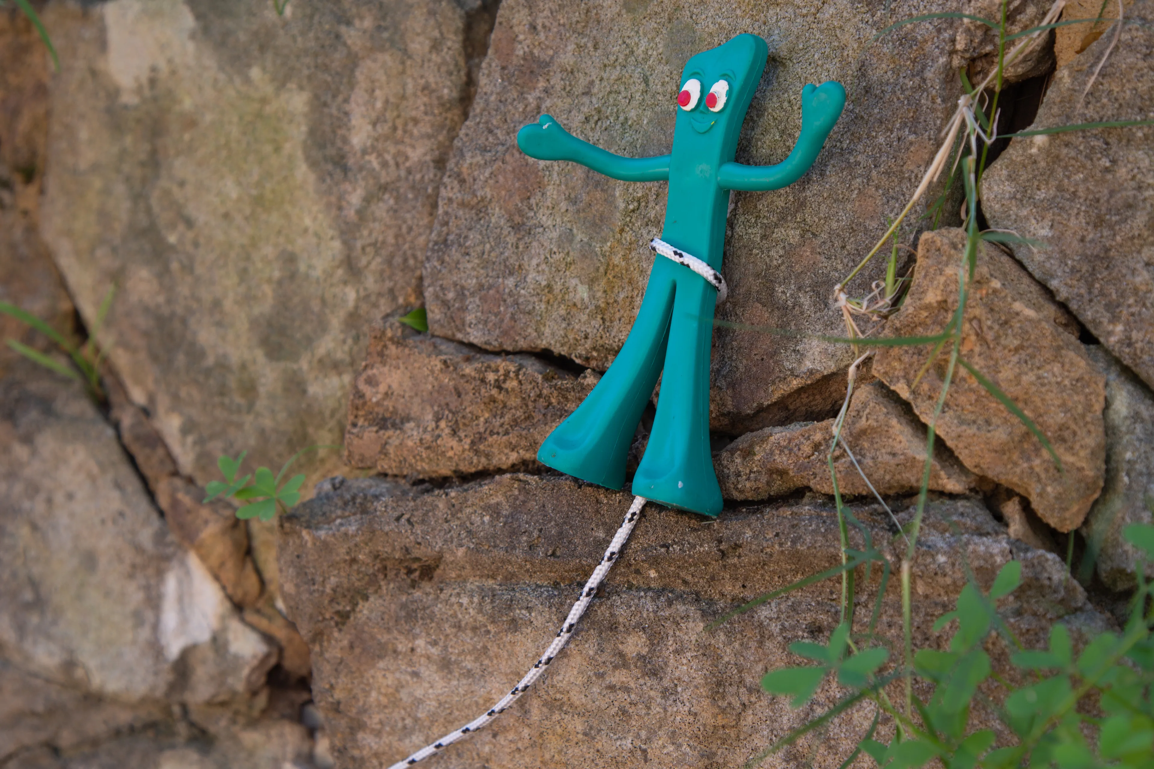 Gumby And I Made First Ascent Of "Social Distancing" Grade 5.10c