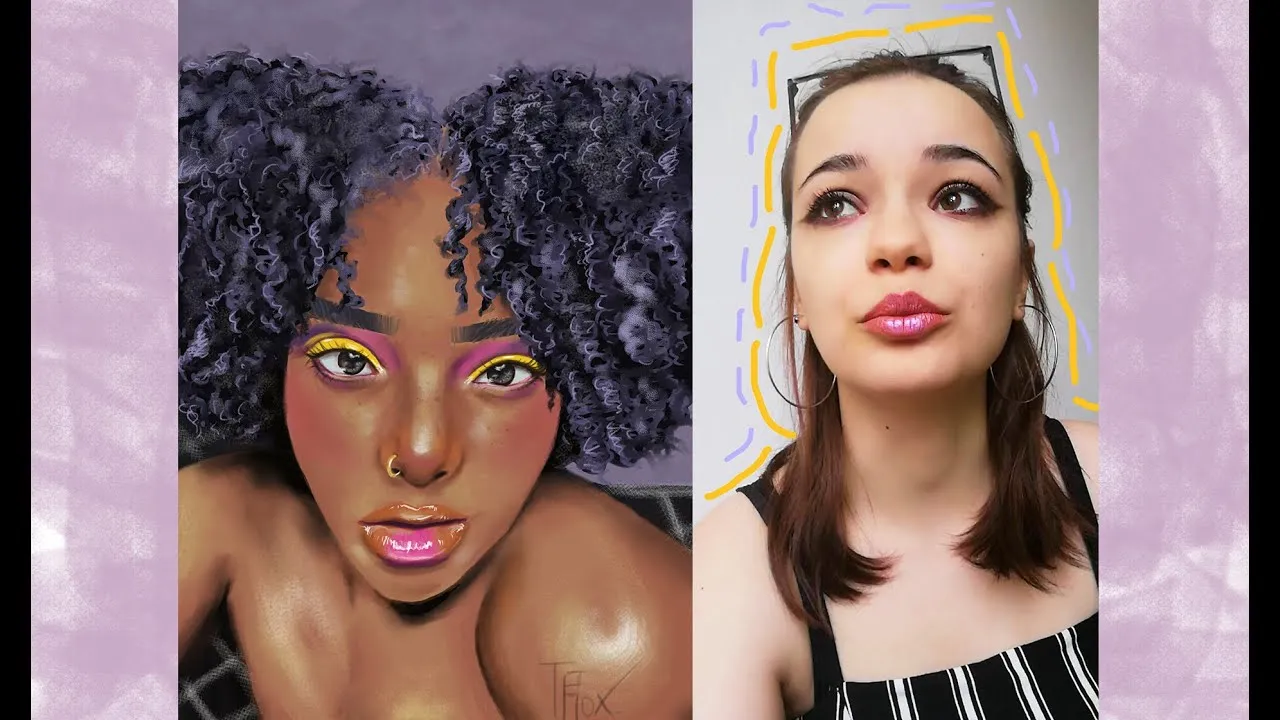 Timelapse And Chat About Struggles And Perks 
 New Artists Face