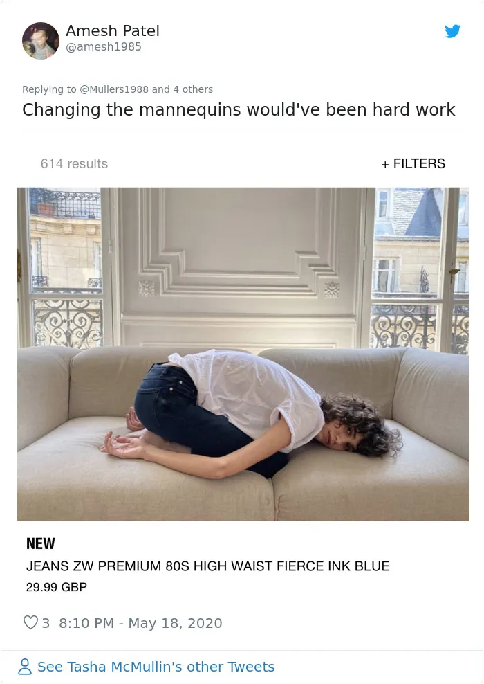 Zara Shoppers Are Saying It's Impossible To Shop Online Due To Weird Modeling Poses, Share Screenshots To Prove Their Point