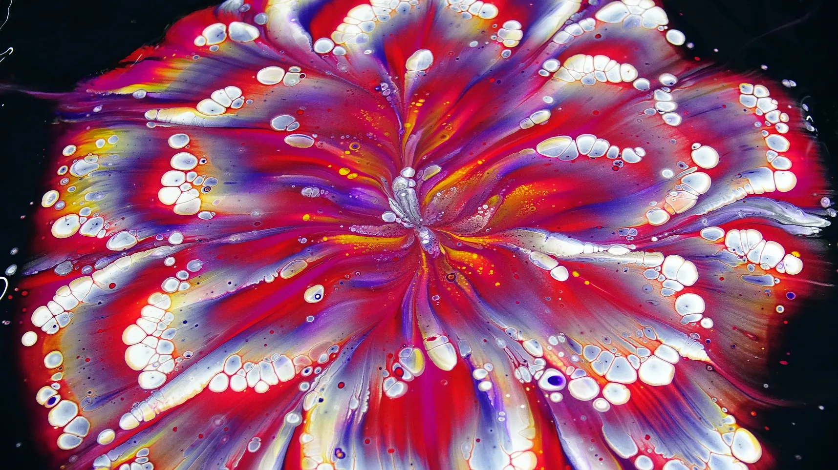Simple Acrylic Flower Painting Tutorial ~ Reverse Flower Dip ~ Paint #withme