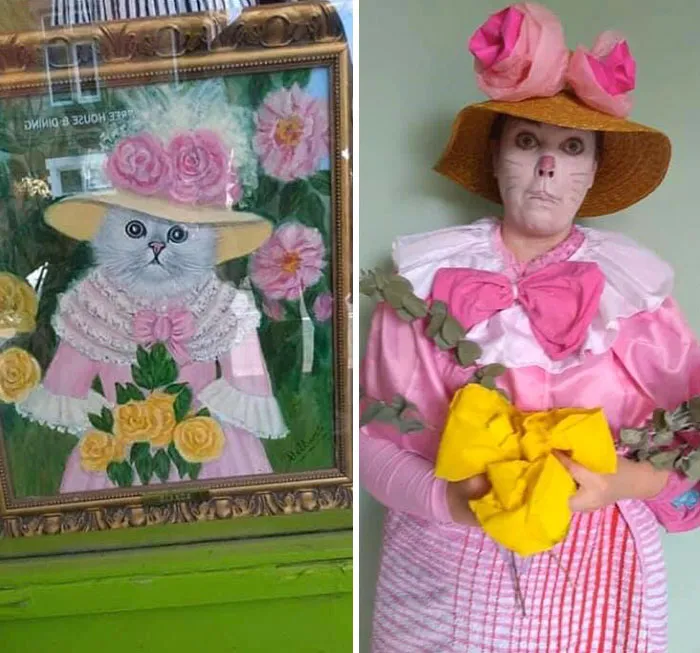 This Facebook Group Dedicated To Terrible Art Started Recreating It And Here Are 40 Hilarious Entries