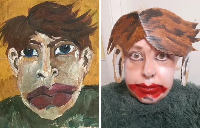 This Facebook Group Dedicated To Terrible Art Started Recreating It And Here Are 40 Hilarious Entries