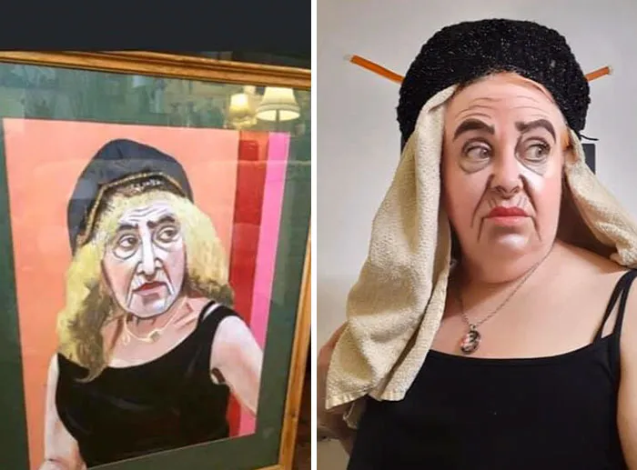 This Facebook Group Dedicated To Terrible Art Started Recreating It And Here Are 40 Hilarious Entries