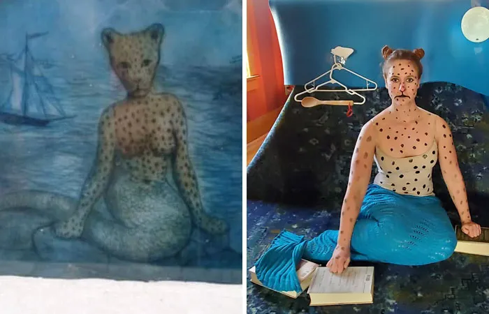 This Facebook Group Dedicated To Terrible Art Started Recreating It And Here Are 40 Hilarious Entries