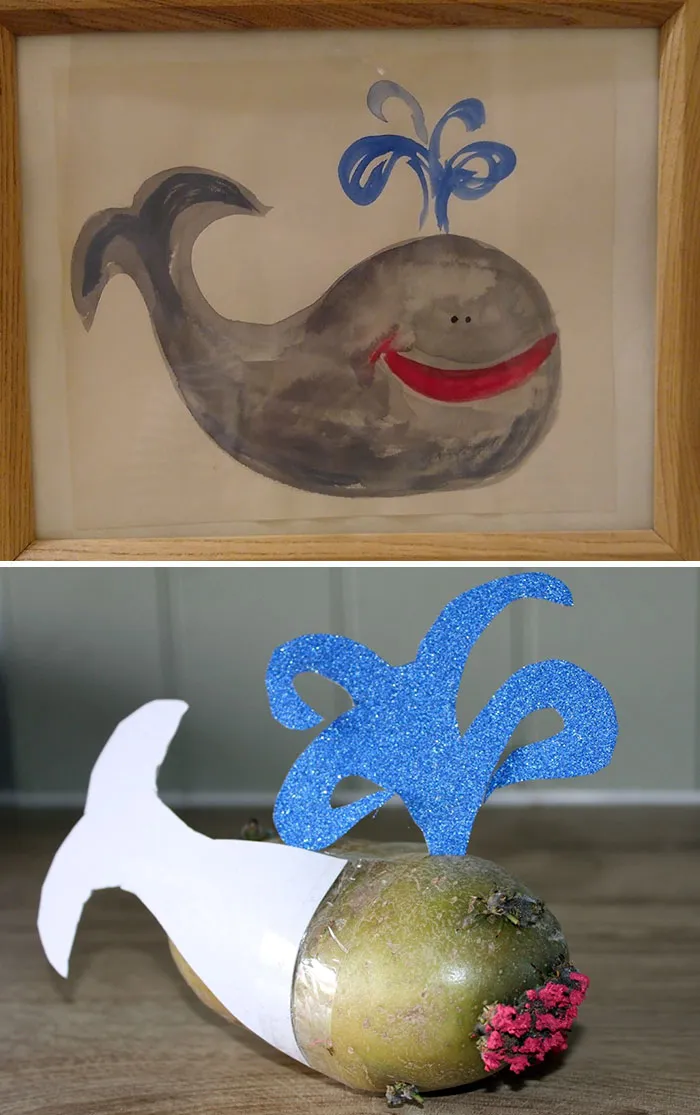 This Facebook Group Dedicated To Terrible Art Started Recreating It And Here Are 40 Hilarious Entries