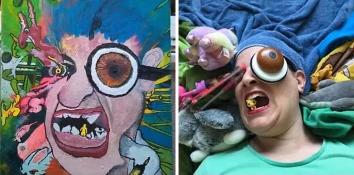 This Facebook Group Dedicated To Terrible Art Started Recreating It And Here Are 40 Hilarious Entries