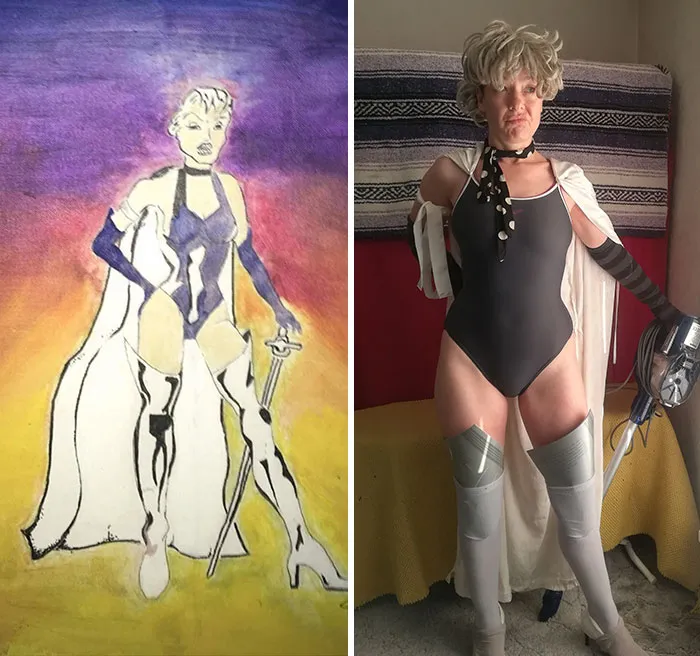 This Facebook Group Dedicated To Terrible Art Started Recreating It And Here Are 40 Hilarious Entries