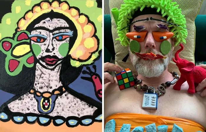 This Facebook Group Dedicated To Terrible Art Started Recreating It And Here Are 40 Hilarious Entries
