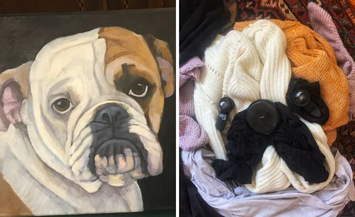 This Facebook Group Dedicated To Terrible Art Started Recreating It And Here Are 40 Hilarious Entries
