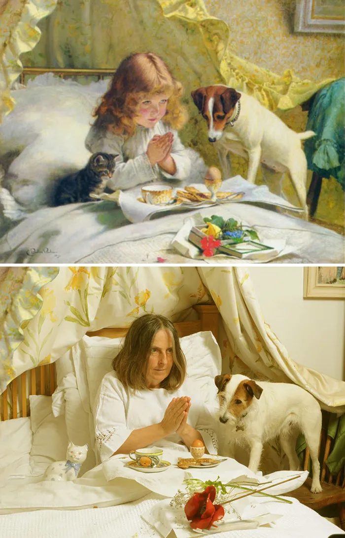 This Facebook Group Dedicated To Terrible Art Started Recreating It And Here Are 40 Hilarious Entries