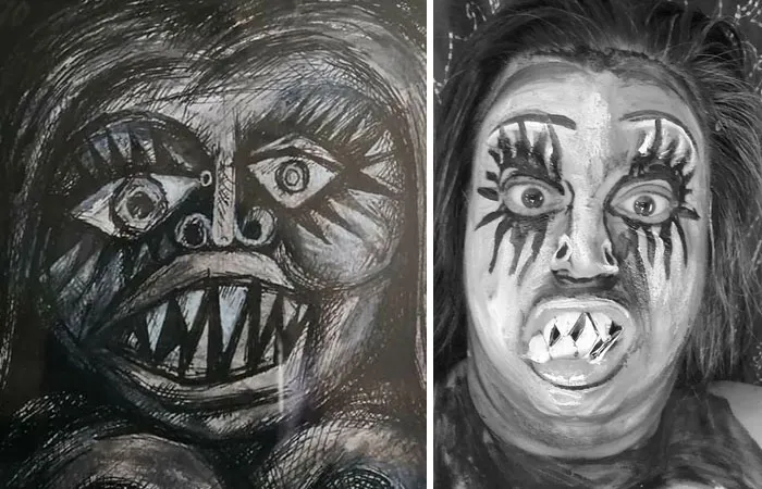 This Facebook Group Dedicated To Terrible Art Started Recreating It And Here Are 40 Hilarious Entries